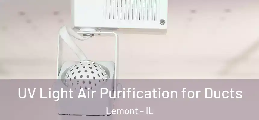  UV Light Air Purification for Ducts Lemont - IL